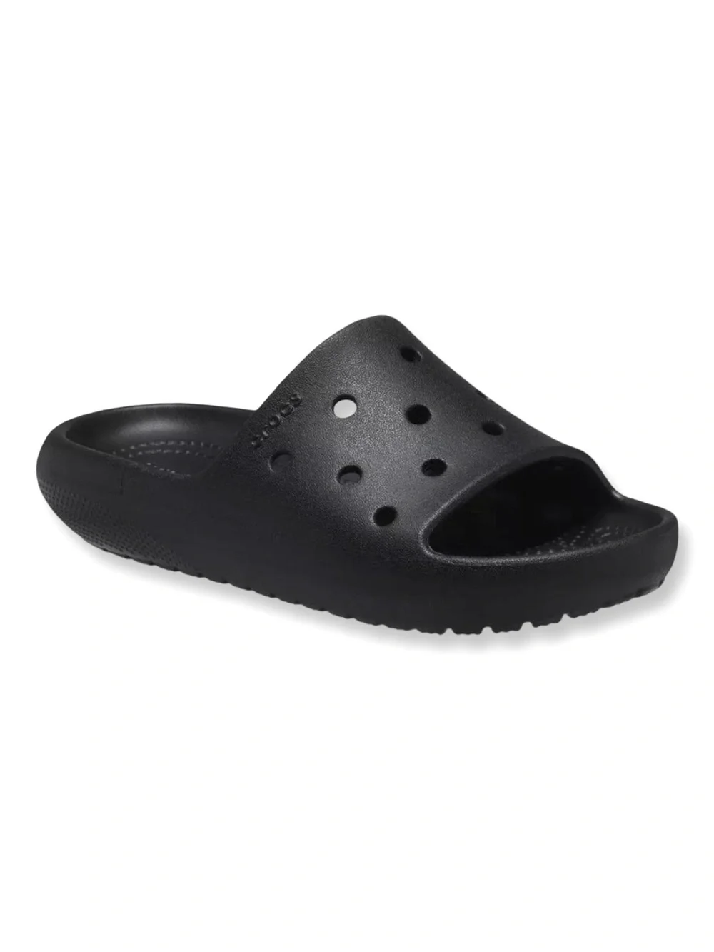 CROCS Black Kids Slide Sandal